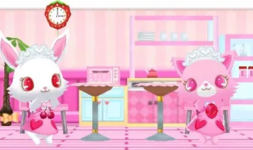 Jewel Pet - Cafe de Mahou no Cooking! (Japan) screen shot game playing